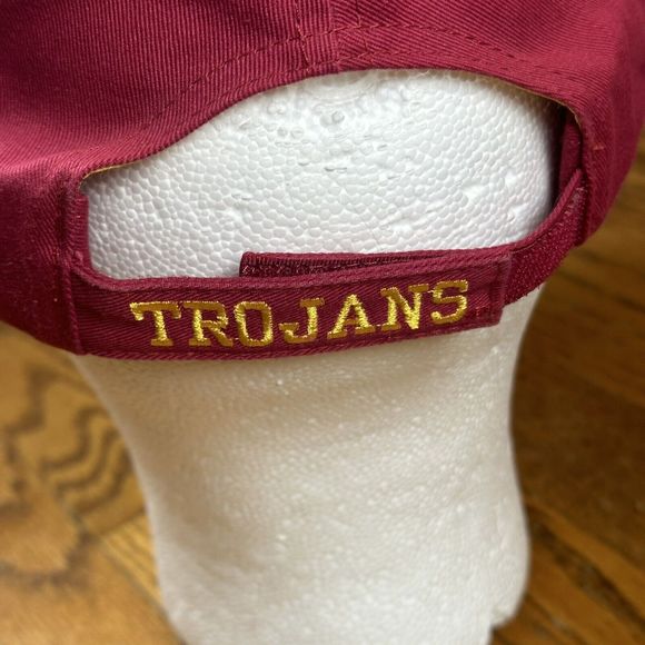 South Carolina Trojans Hat Cap‎ Adult Adjustable Red Team Trojan Logo NCAA - Picture 4 of 7